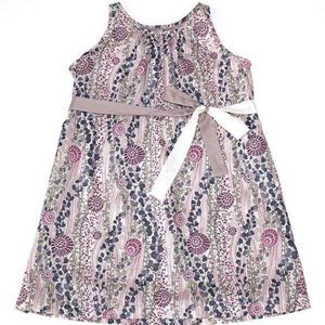 FERD Girls Liberty Print Belted Easter Dress Size 4T $$$